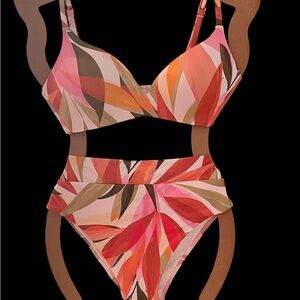 NWT C&A Women’s 2 Pieces Biquini Swimming Beach Wear – Size M